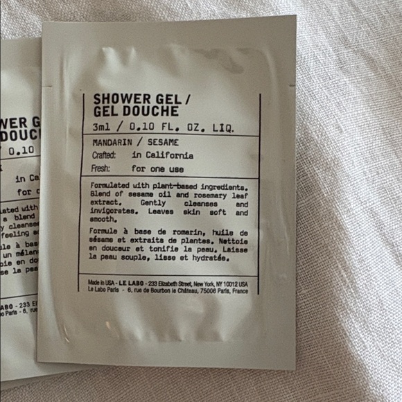 Le Labo sampler. - Picture 2 of 5